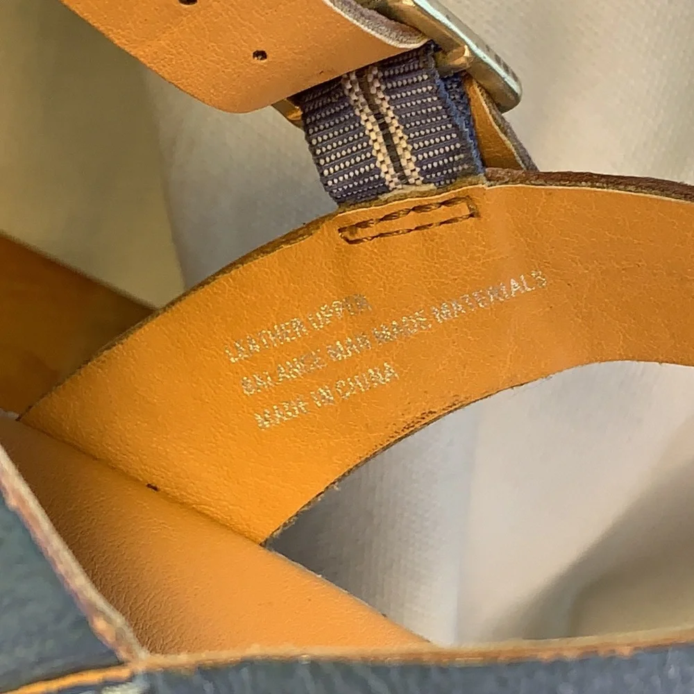 Korks by Kork-Ease almost NEW leather platforms